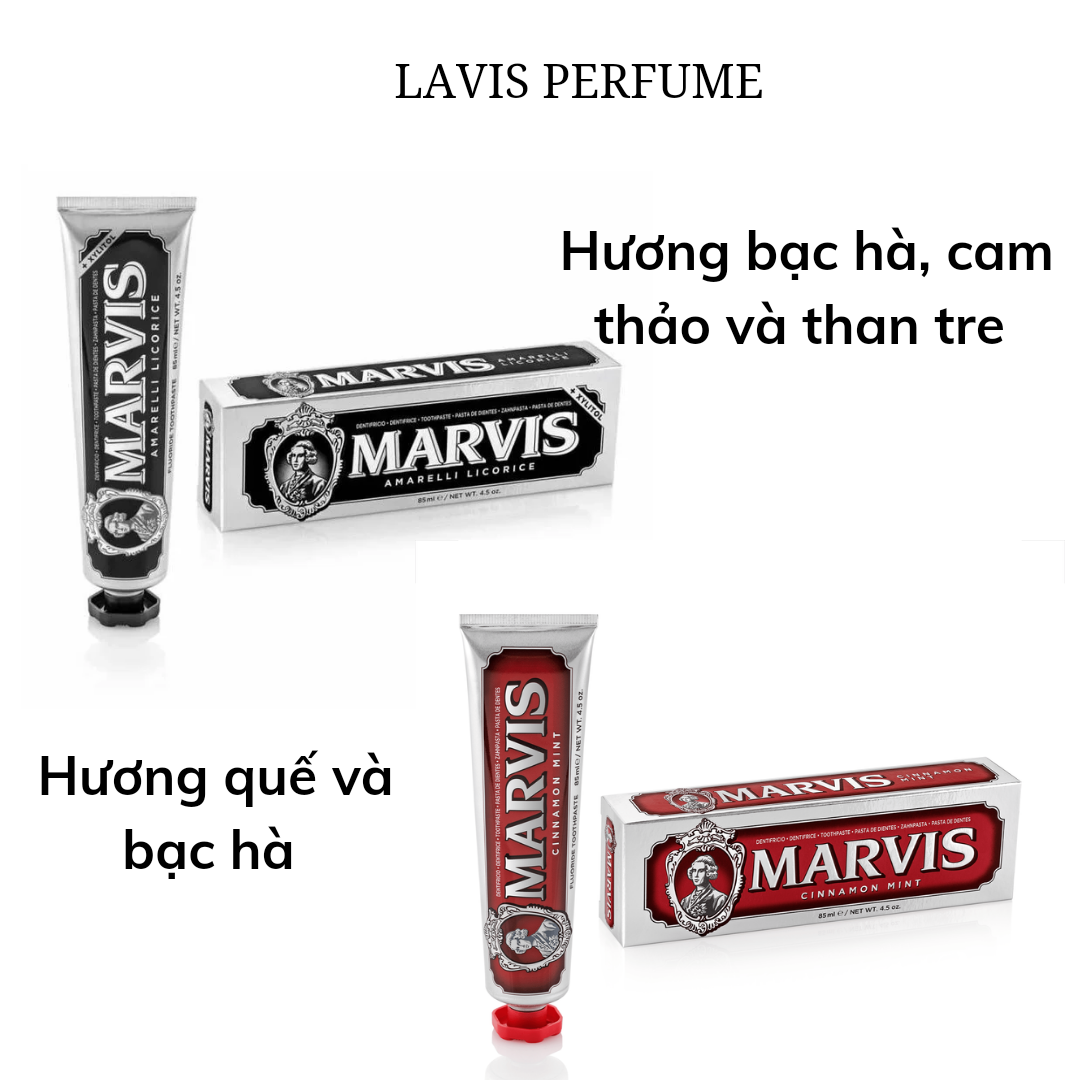 Kem Đánh Răng Cao Cấp Marvis 85ml