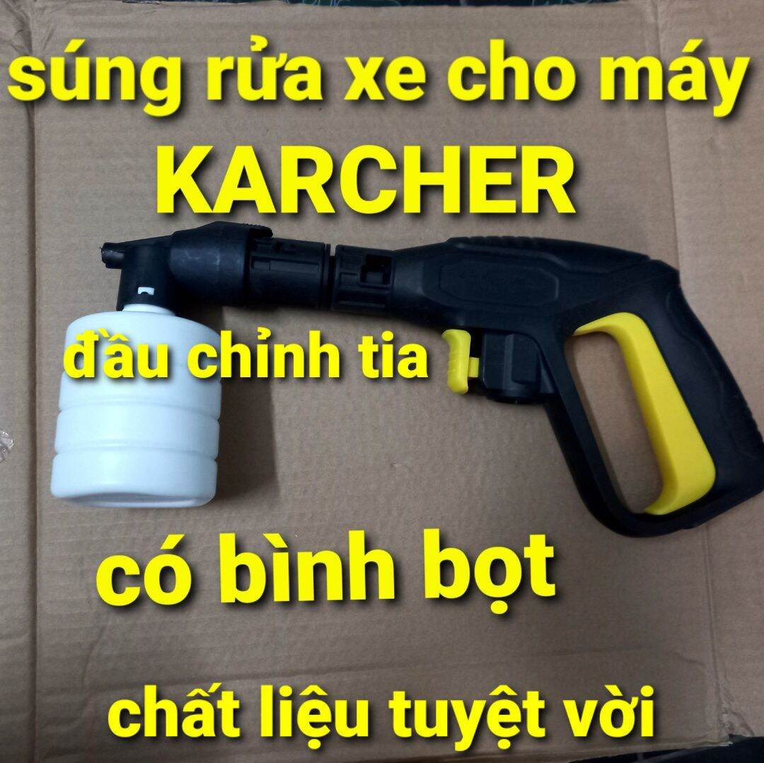 súng rửa xe kar.cher , súng rửa xe cho máy kacher, súng rửa xe áp lực lực cao