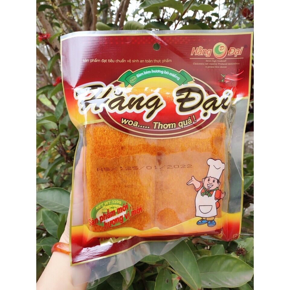 Bò miếng Hằng Đại cay cay 17k/ gói 320gr