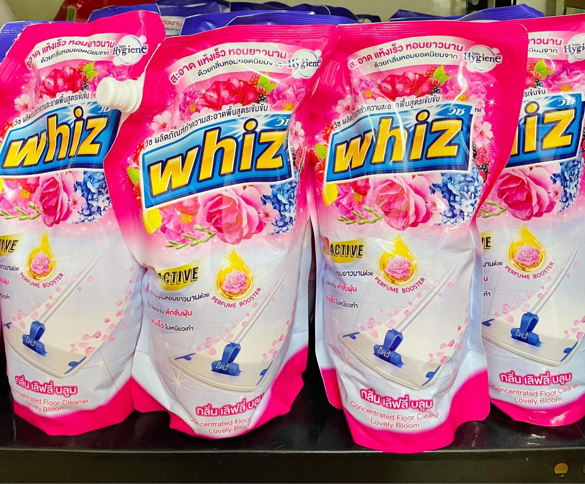 (Chính hãng Thailan)NƯỚC LAU SÀN WHIZ 3D 800ML