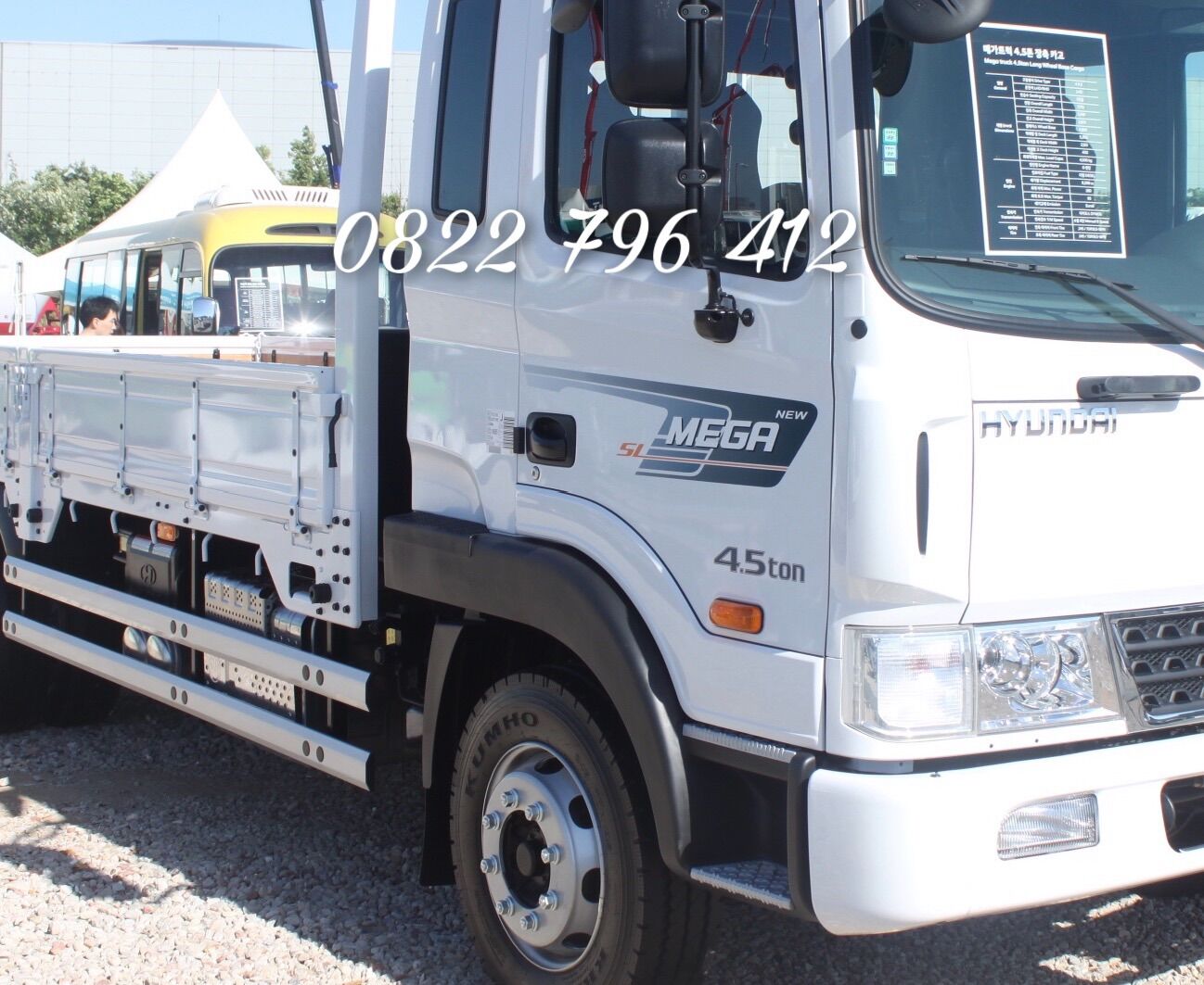 Tem xe tải Mega Sl. Tem dán xe tải Mega