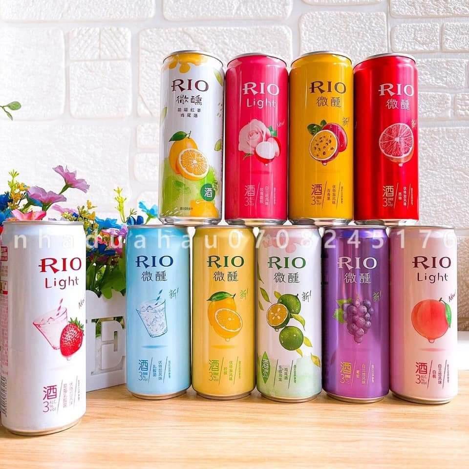 Nước Cocktail Trái Cây Lên Men Rio Light/ Rio
