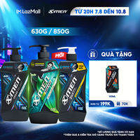 [MỚI] Tắm Gội 2in1 Xmen Amazon Hunt/Vegas Delight 630g/850g - Công nghệ mùi hương giúp tinh thần phấn chấn