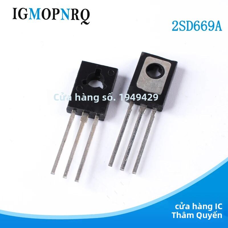 10 Chiếc 2SD669A D669A TO-126 Triode Bóng Bán Dẫn Linh Kiện Điện Tử Chất Lượng Cao Thông Qua Lỗ Gói