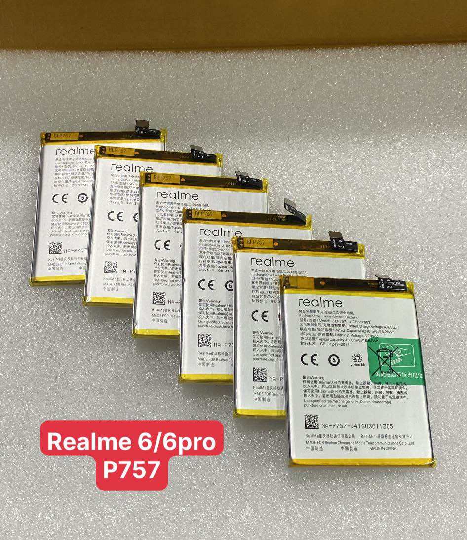 pin Realme 6 / 6 pro / BLP757 zin new , thay pin oppo realme 6/6pro hàng chuẩn giá tốt