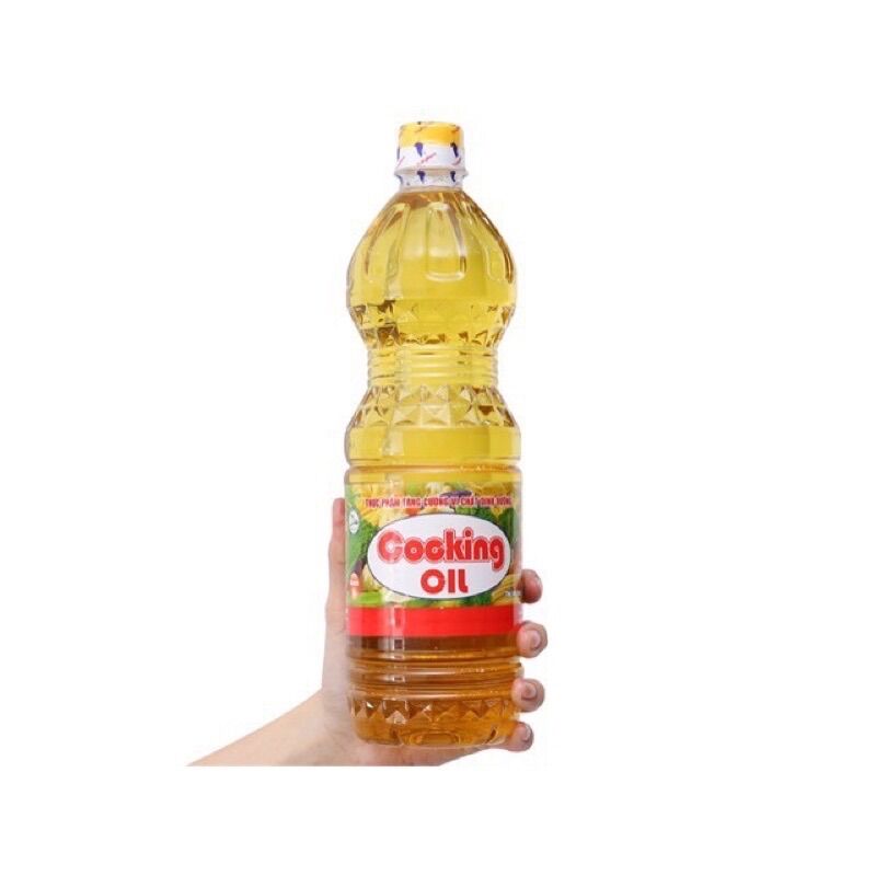 Dầu ăn nakydoco hiệu con két 400ml 880ml 2000ml