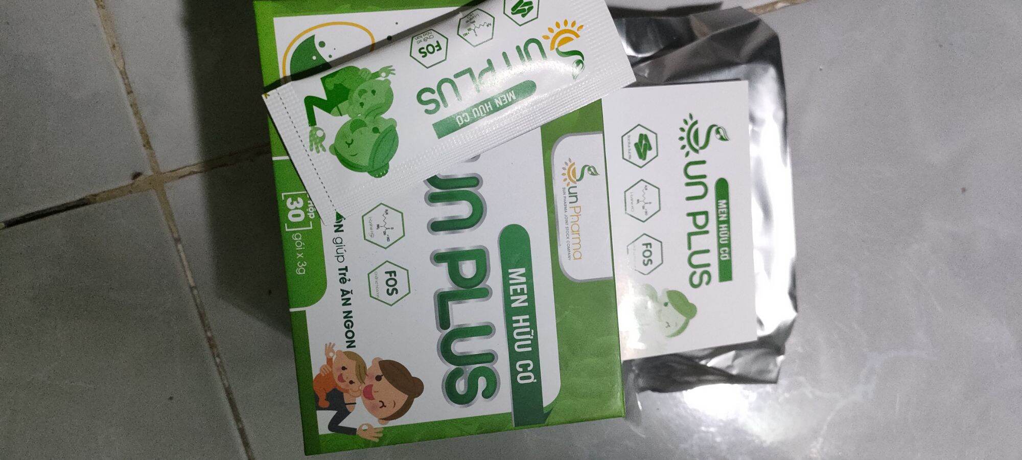 Men sống hữu cơ 15 gói