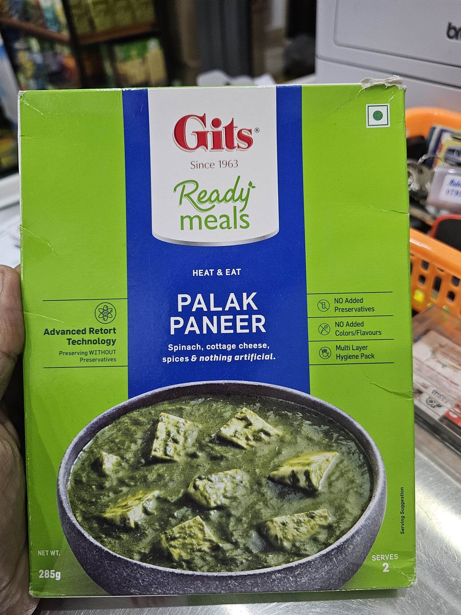 Ready to Eat Palak Paneer