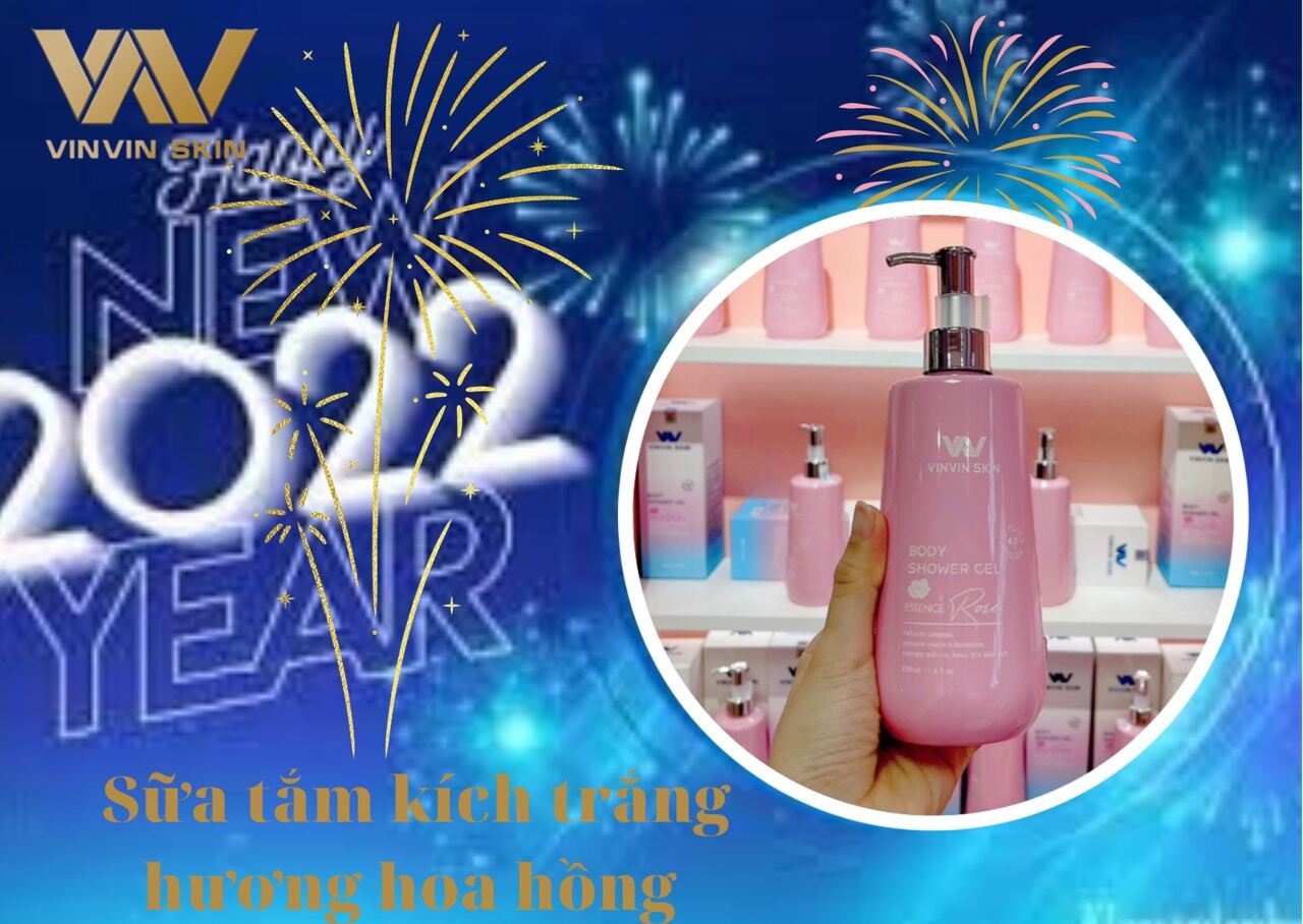 Sữa kích tắm trắng da Vinvinskin