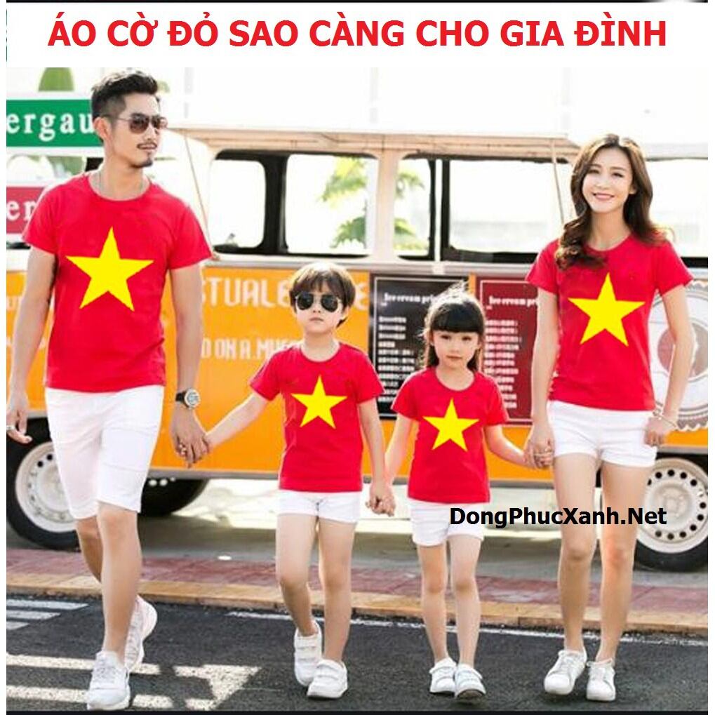 Áo Cờ Đỏ Sao Vàng Trẻ Em
