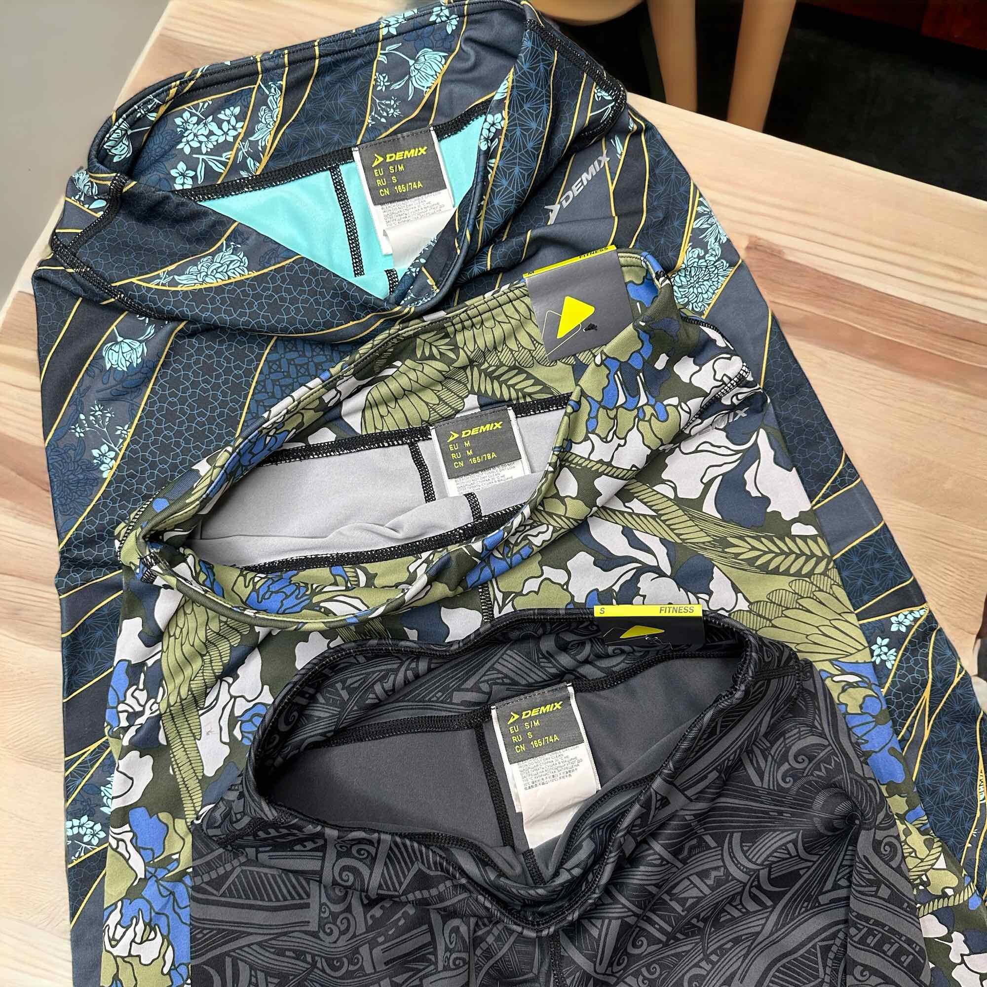 Quần legging lửng nữ Demix xuất dư xịn