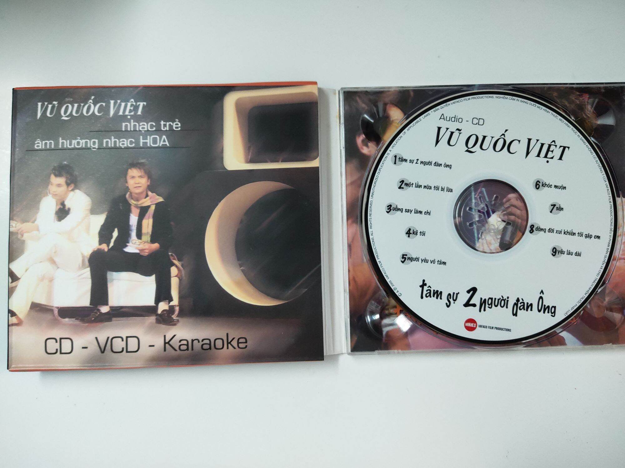 CD&VCD Vũ Quốc Việt - Tâm sự 2 người đàn ông