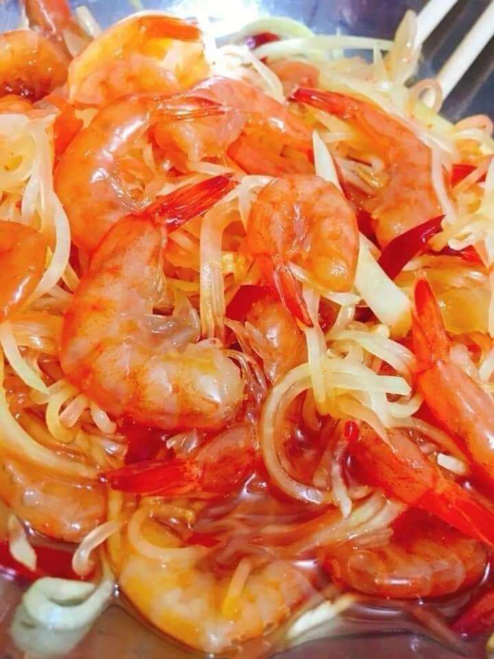 mắm tép đu đủ