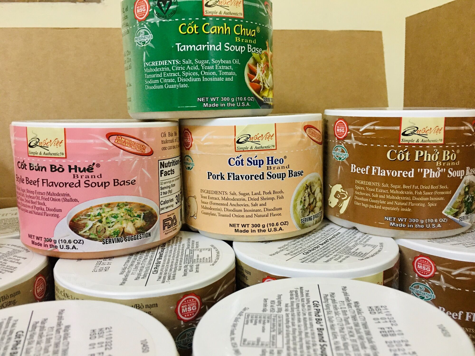 Cốt súp heo Quốc Việt foods 300gr