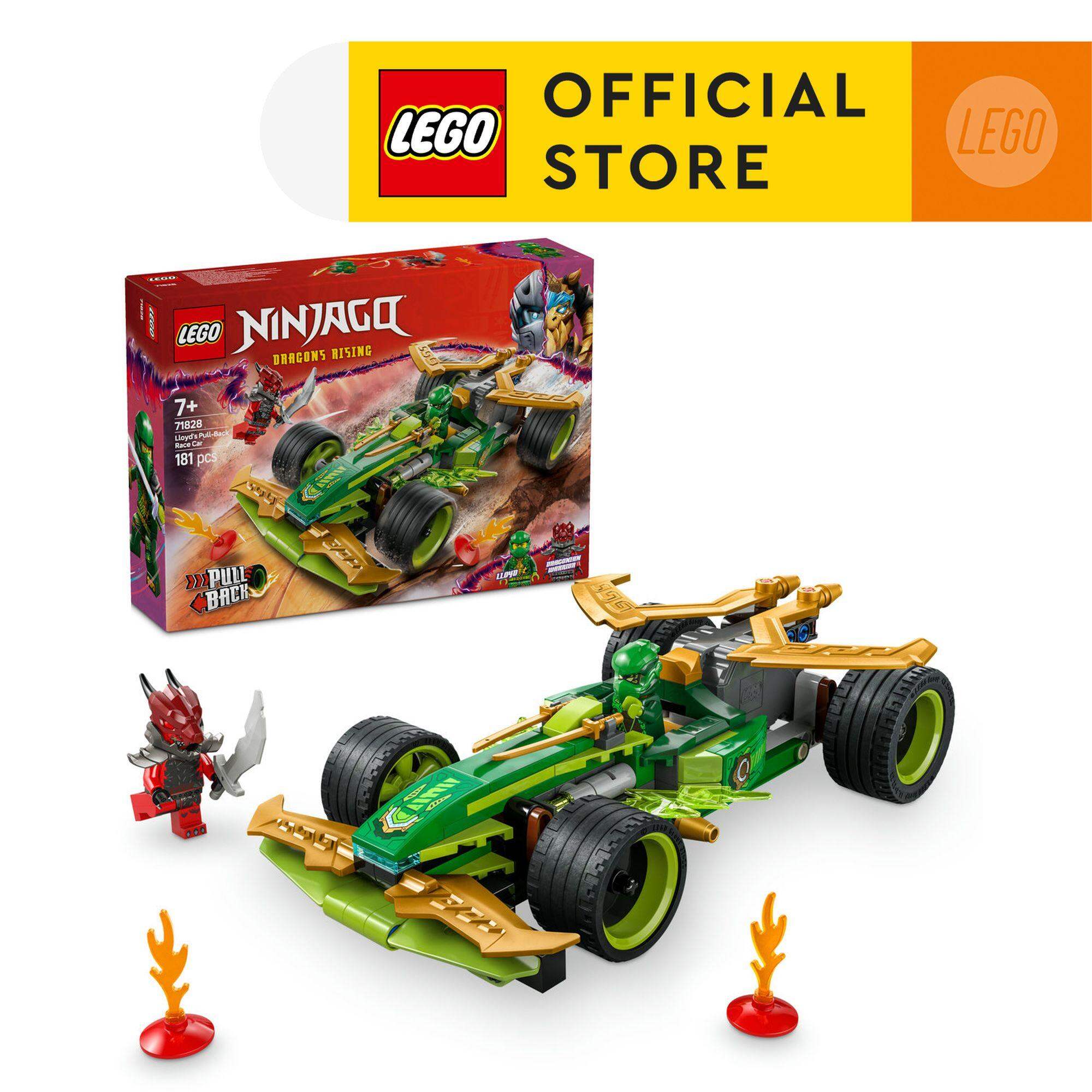  LEGO NINJAGO 71828 Đồ Chơi Lắp Ráp Xe Đua Của Lloyd  181 Chi Tiết  