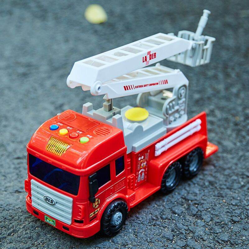 Xe cứu hoả phun nước tỉ lệ 1:20 âm thanh đèn
