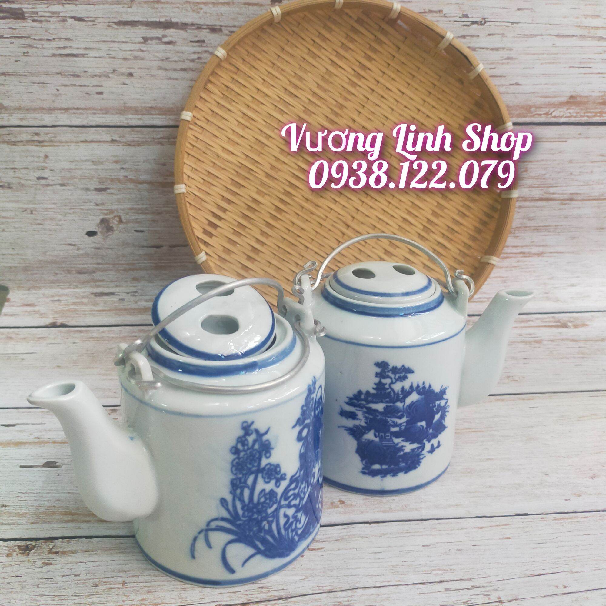 BÌNH TRÀ SỨ GIÁ RẺ 300ML-500ML( MẪU TÙY ĐỢT)