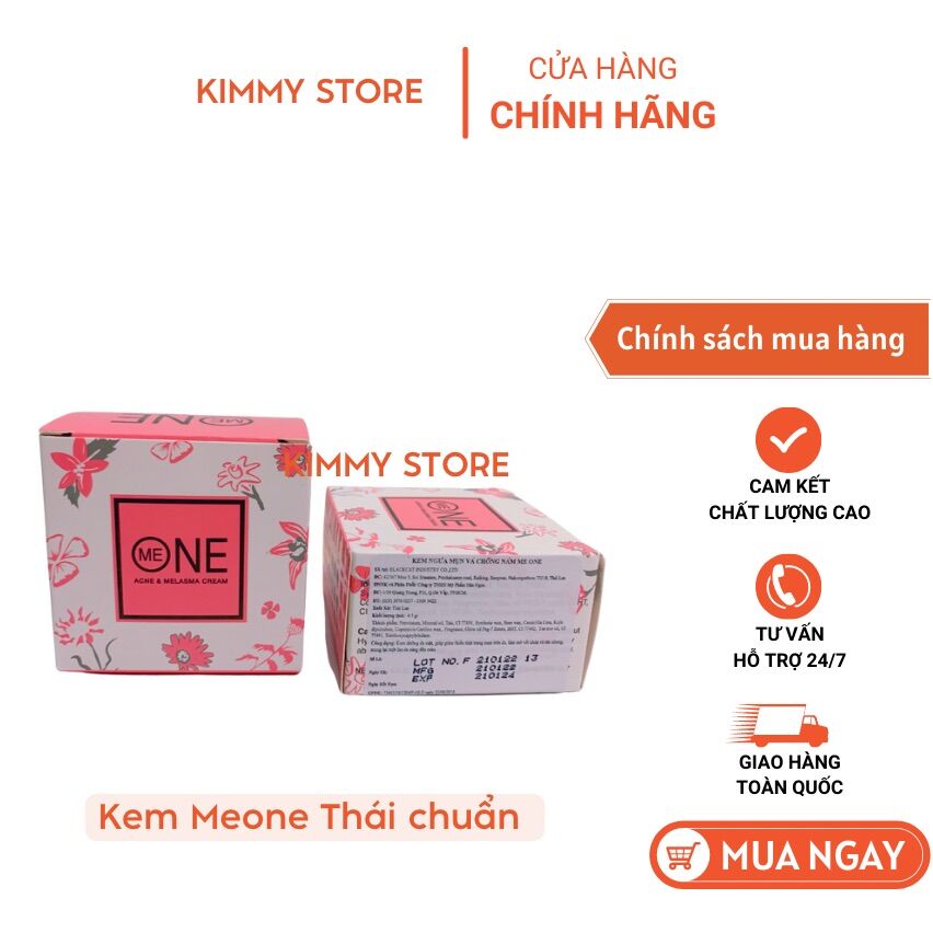 [HCM]Lẻ hũ 5g kem Meone thái chuẩn
