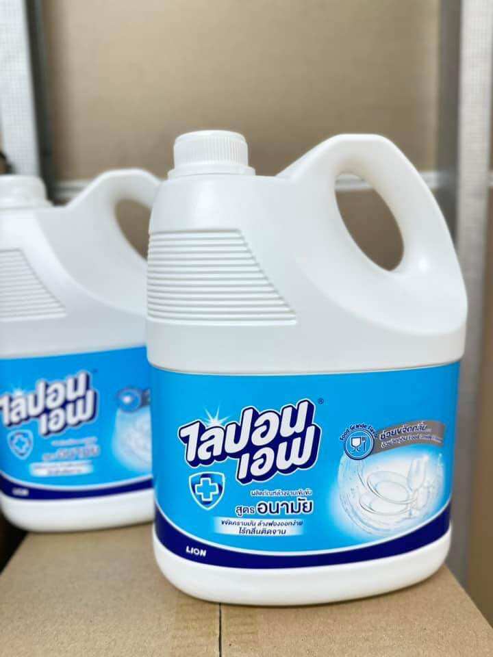 Hàng nội địa thái lan chuẩn_ nước rửa bát lipon không mùi 3600ml