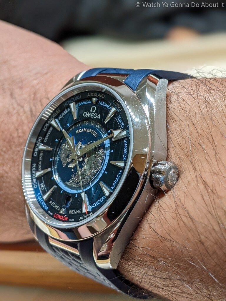Đồng hồ nam Omega Seamaster Worldtime máy cơ Automatic Nhật cao cấp