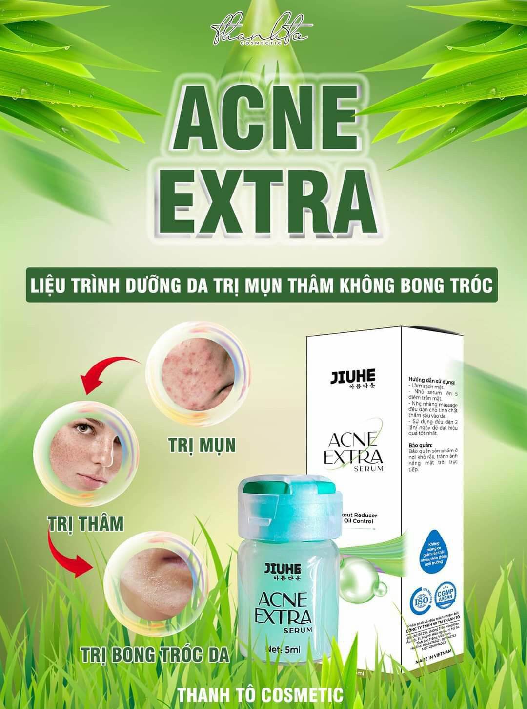 Serum giảm mụn Jiuhe - Serum giảm mụn Juhe