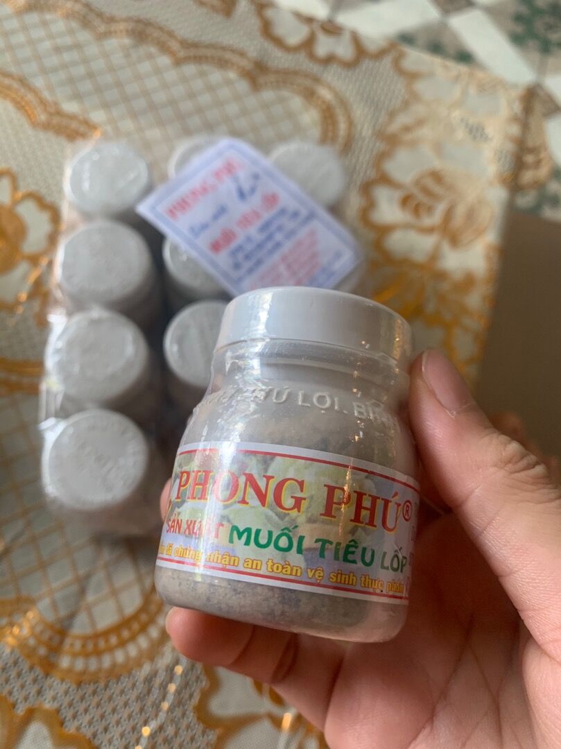 hủ muối tiêu lốp phong phú