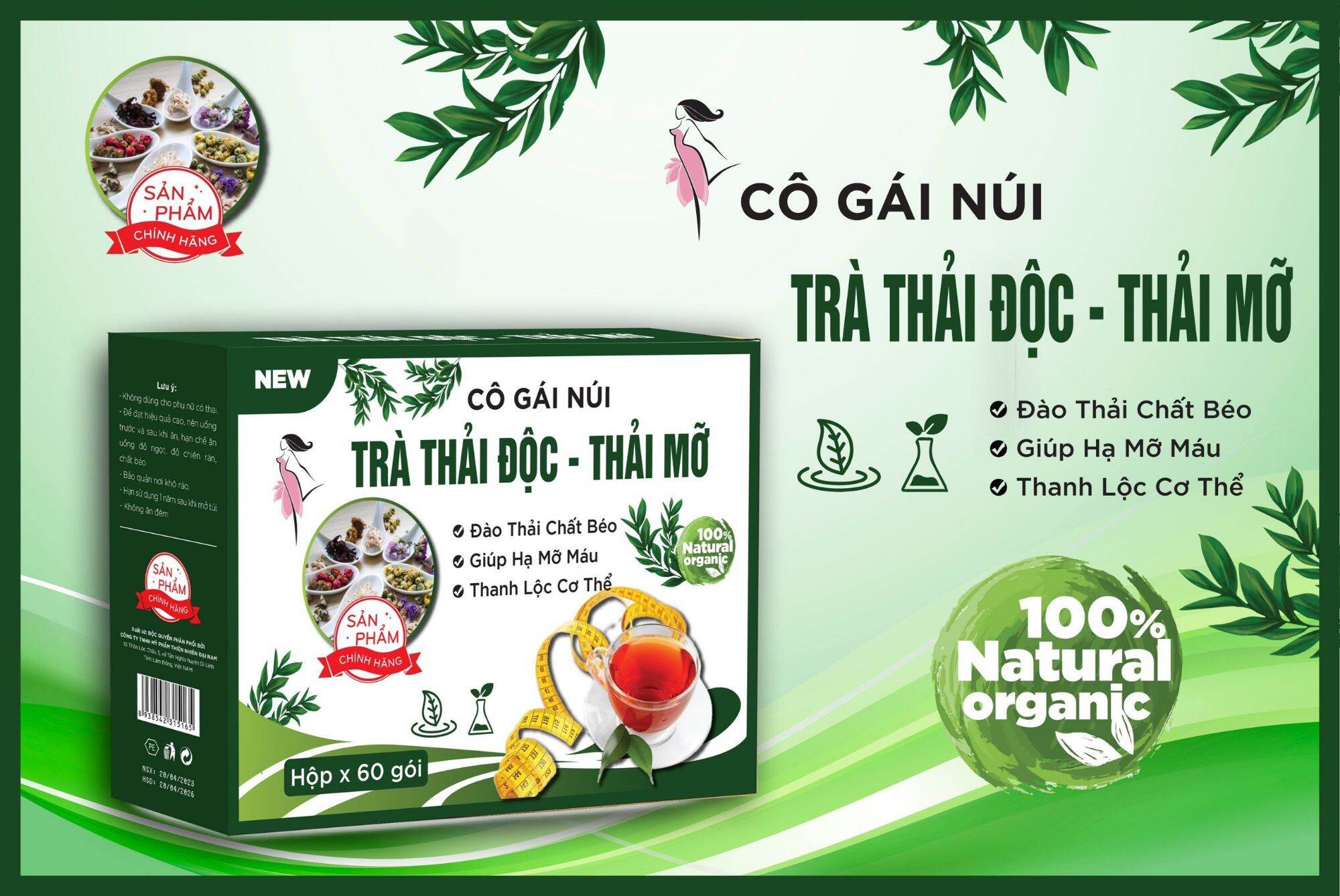 Trà thải độc - thải mỡ