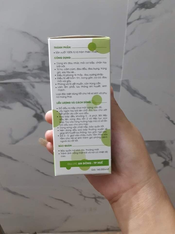 Tinh dầu tràm huế xịn 100ml