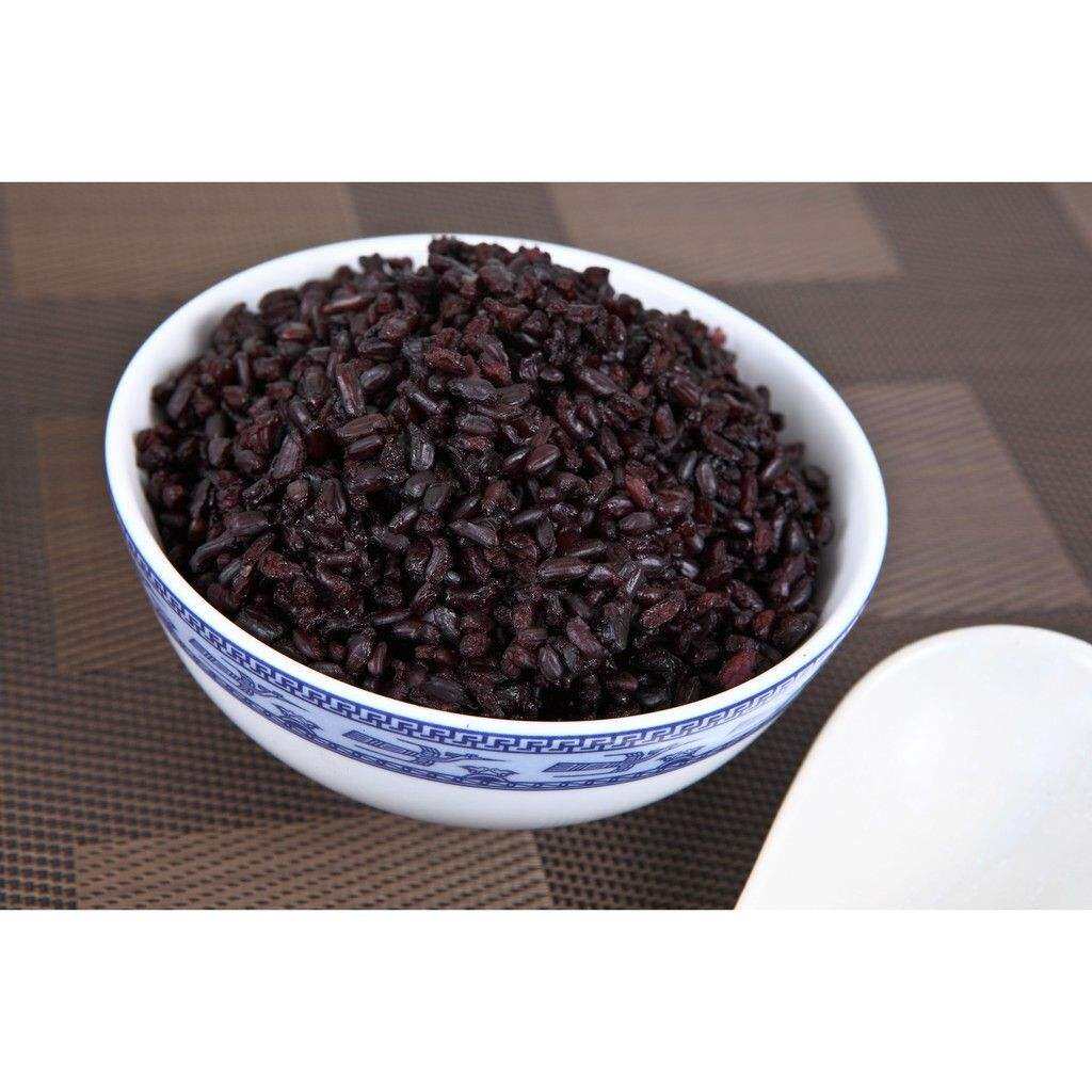 1kg Gạo lứt đen Điện Biên dẻo - mới - siêu ngon (dành cho thực dưỡng, giảm cân)