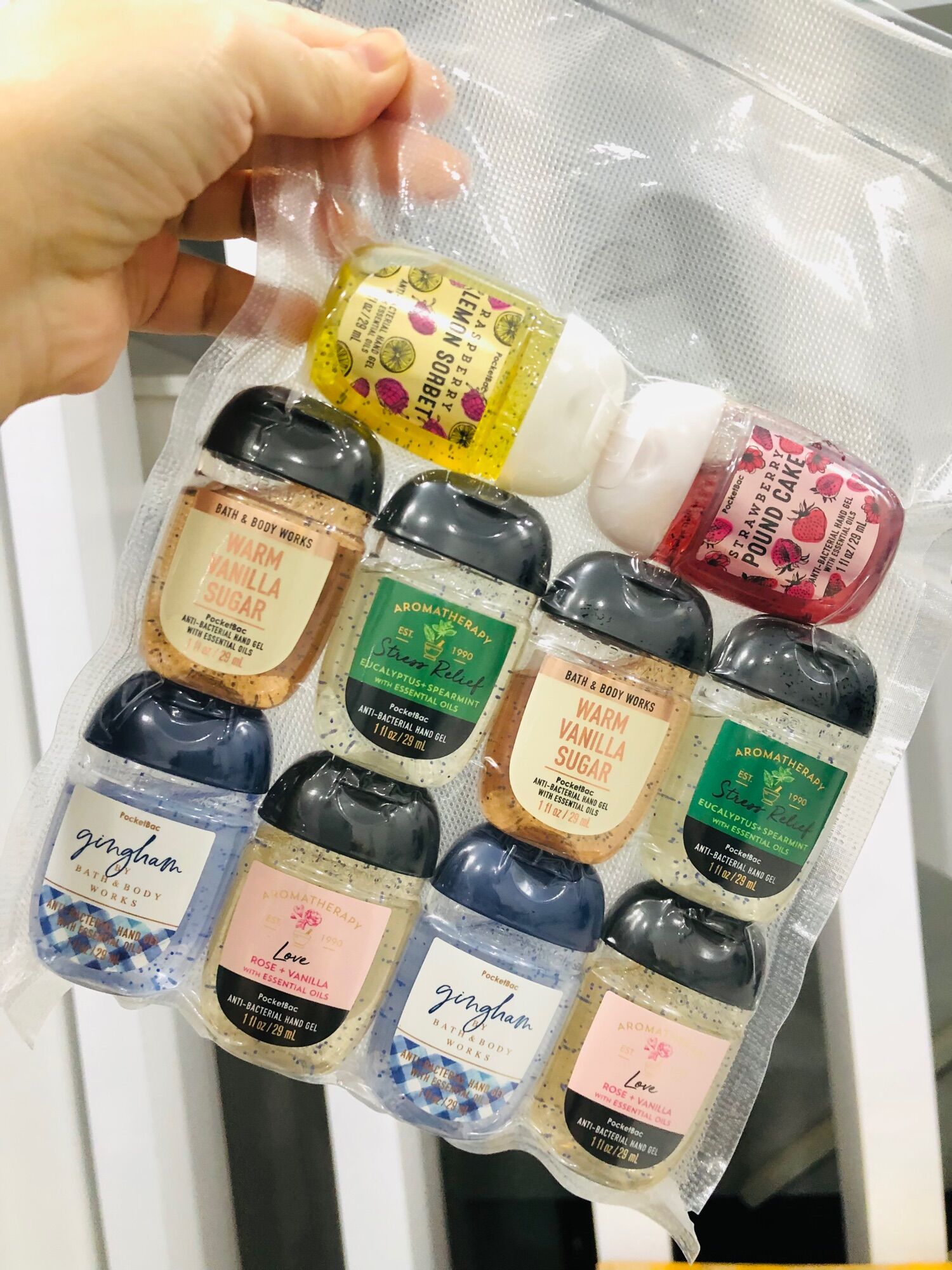 Gel rửa tay khô diệt khuẩn bath & body works 29ml chuẩn mỹ