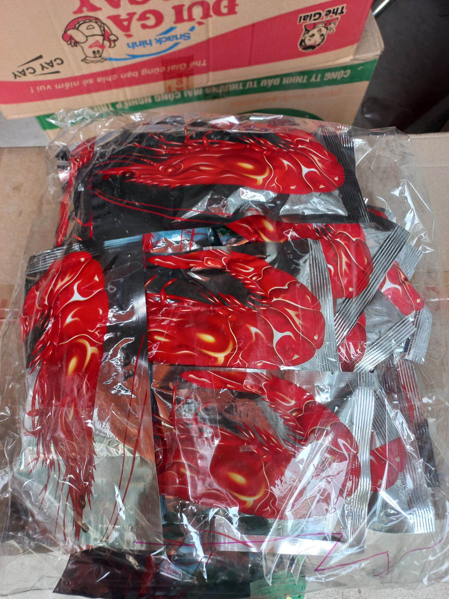 tôm hùm  biển bich 25 gói