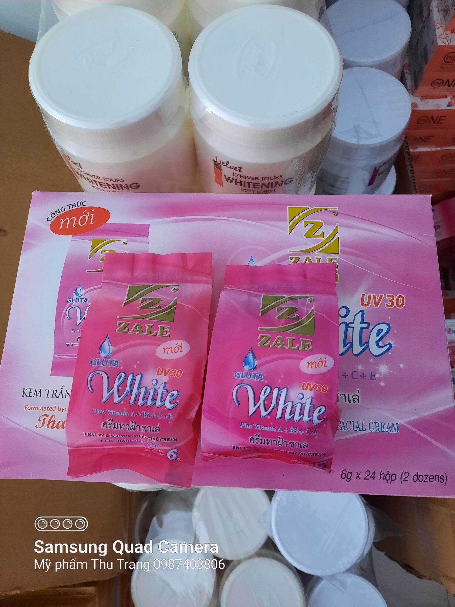 Combo 2 hũ kem zale hồng