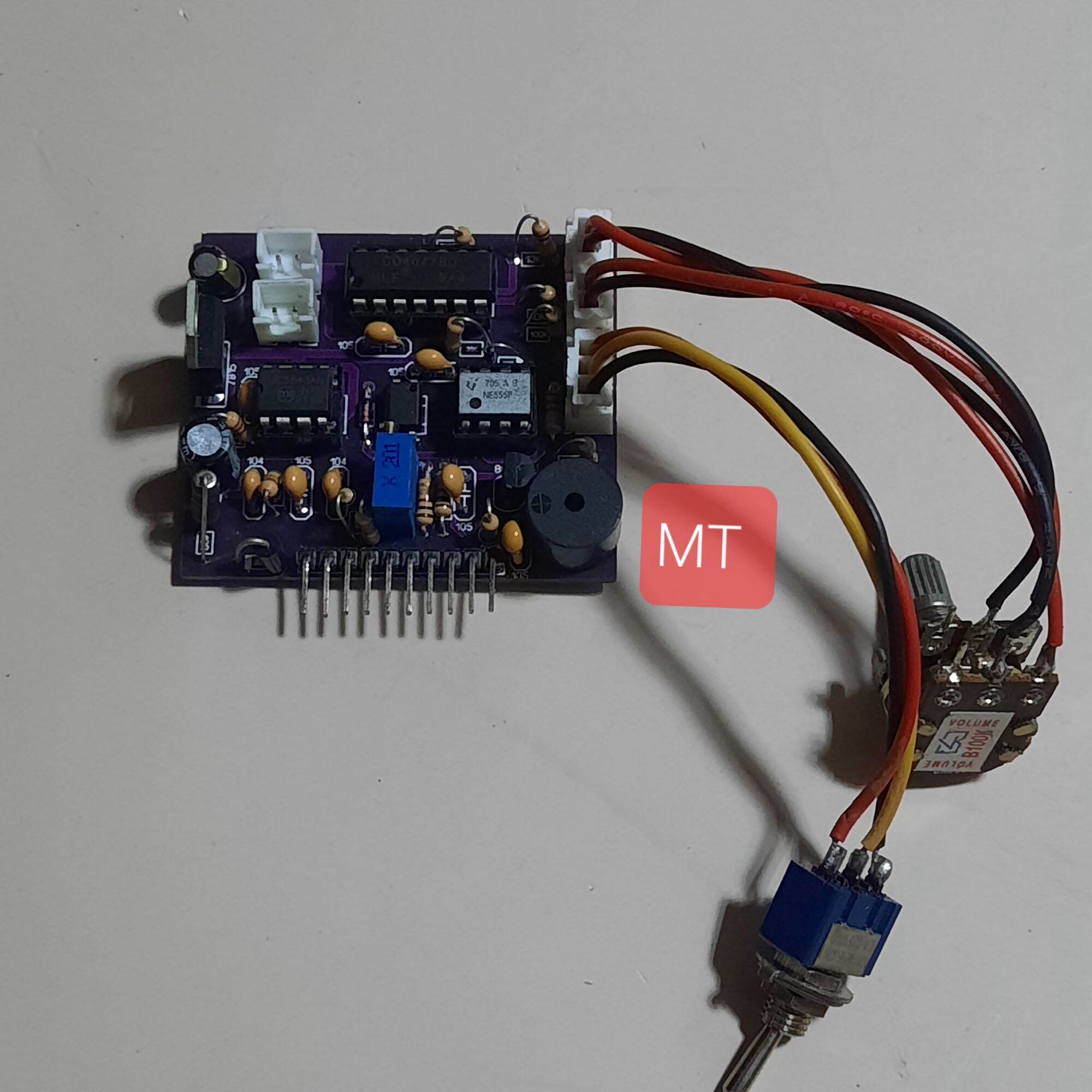 Bo lái IGBT 3 chế độ 4047 và 555 có thả cáp