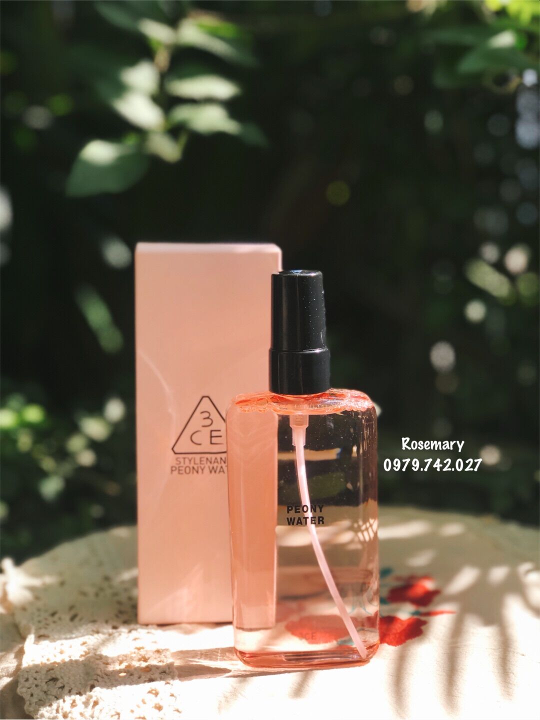 Xịt khoáng 3ce peony water