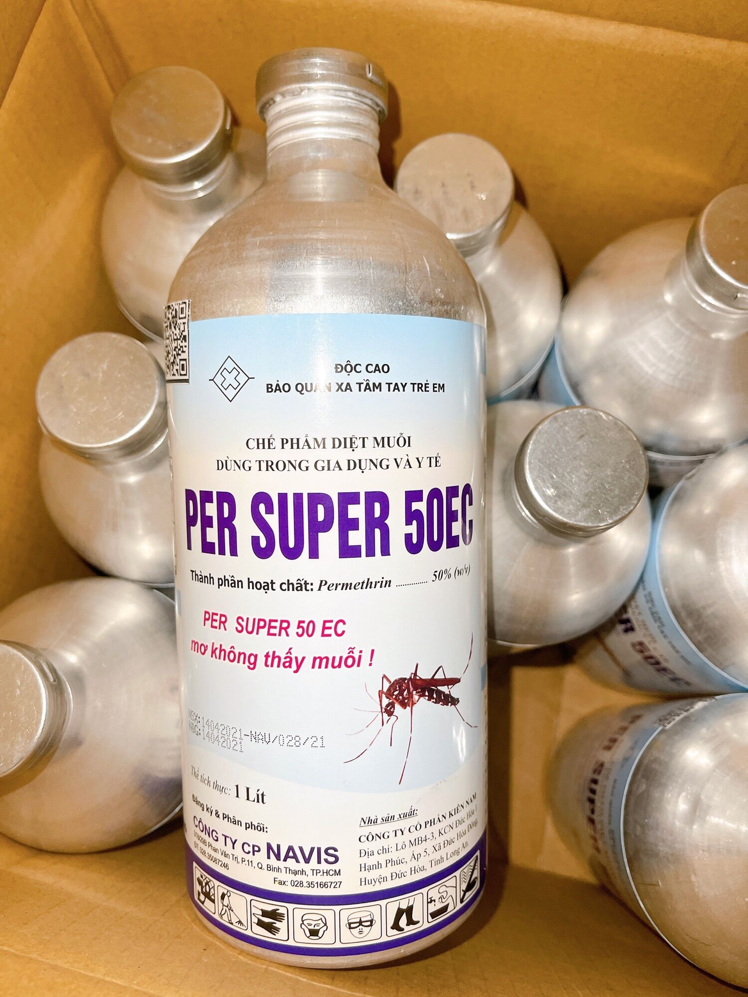 Thuốc diệt côn trùng per super 50ec chai 1 lít