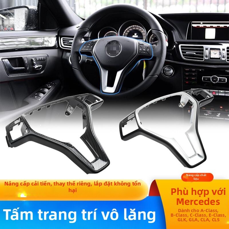 Mercedes Compatible Steering Wheel Cover Plate Giá 3,898,000 Đồng*Miễn phí vận chuyển