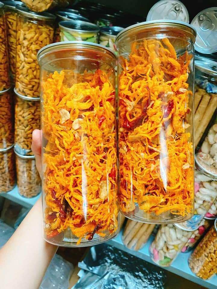 100gr khô gà tỏi ớt