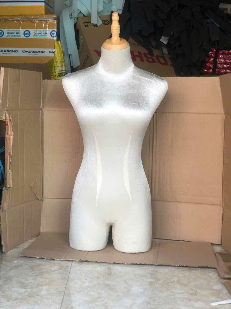 Manocanh nhung nữ đế sắt size kích thước (83-64-86)