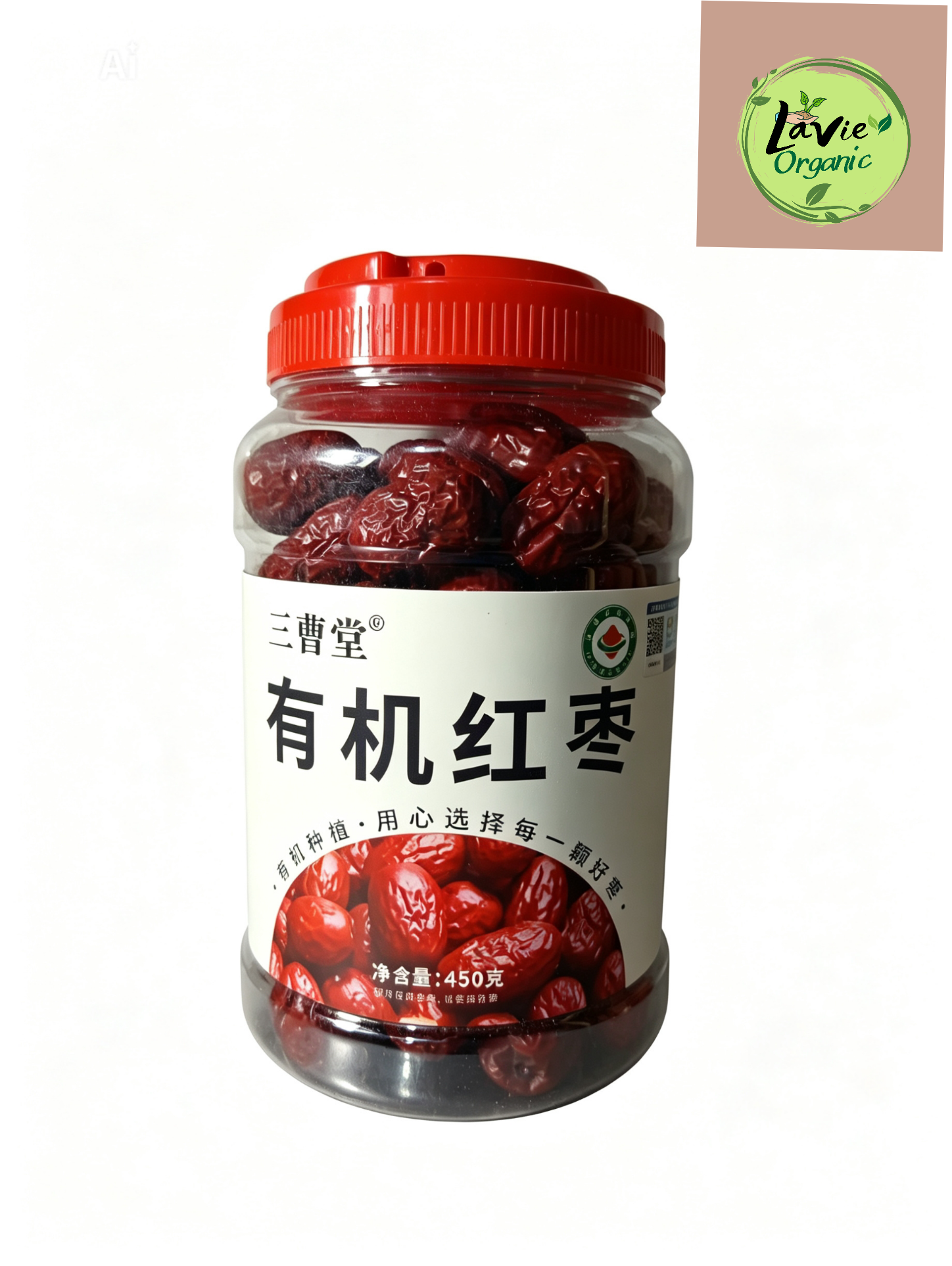 Táo đỏ Tân Cương Nhược Khương hữu cơ 450g