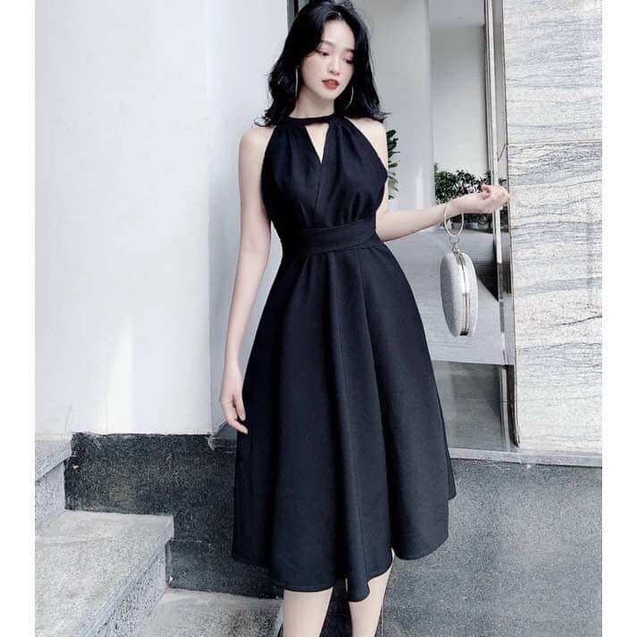 ( Đủ size 55-90ky) Đầm bigsize đi tiệc siêu xinh che bụng (1069)