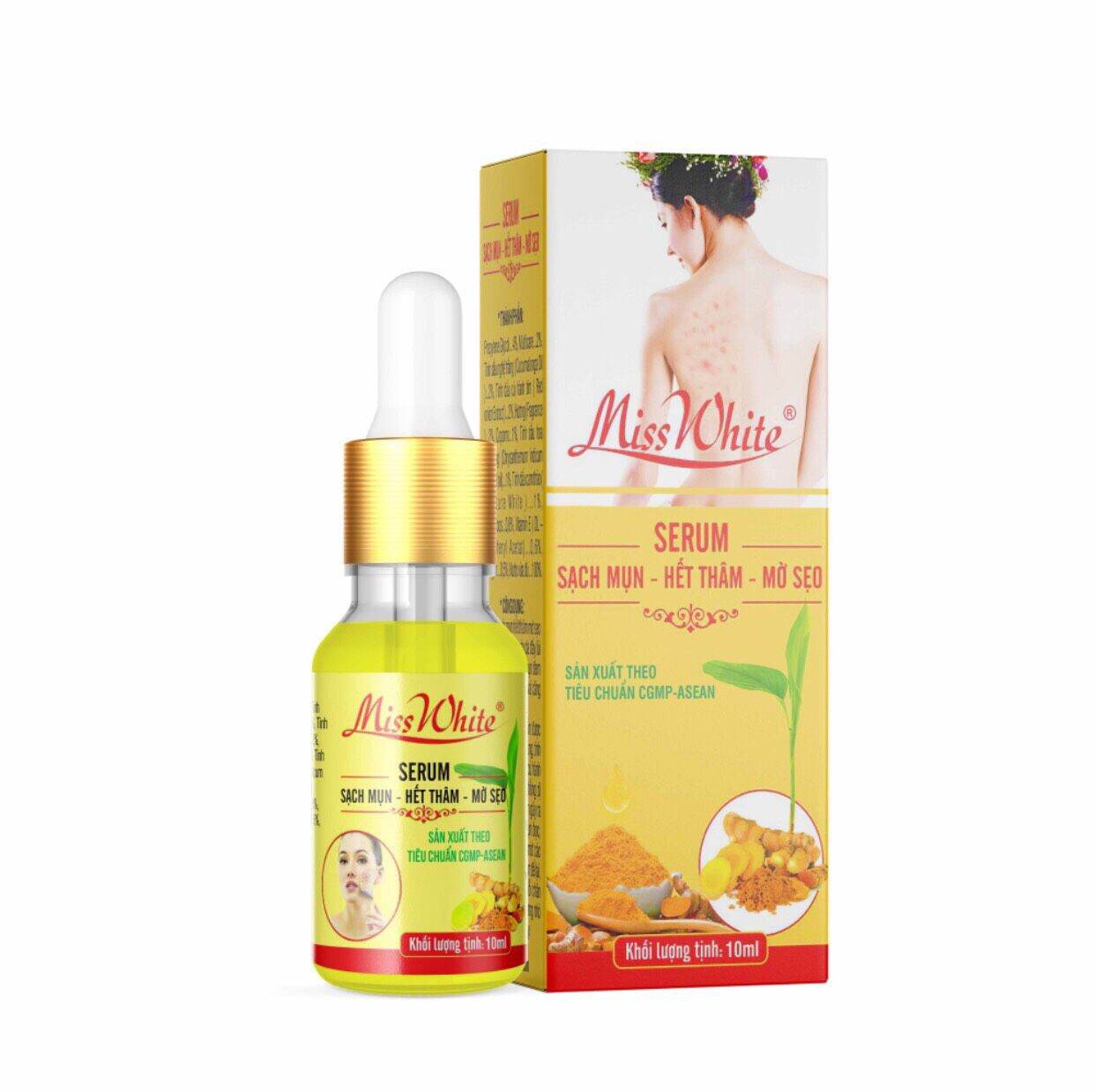 [Hcm]Serum Sạch Mụn Và Thâm Mụn Miss White