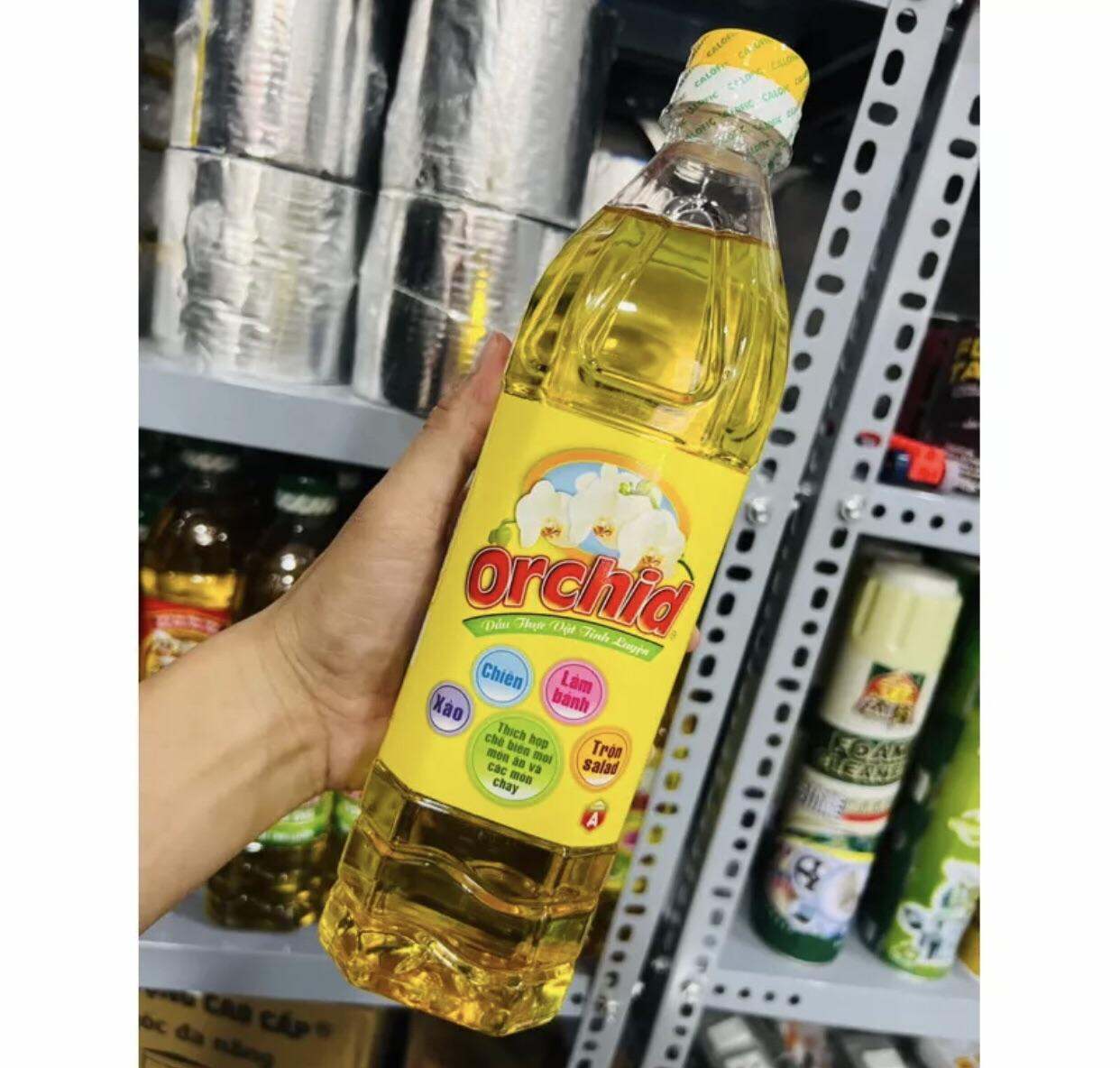 Dầu thực vật tinh luyện Orchid 880ml