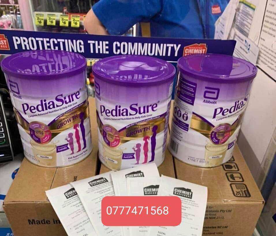 [date 2025]Sữa Bột Pediasure Úc Vanilla 850g - Úc
