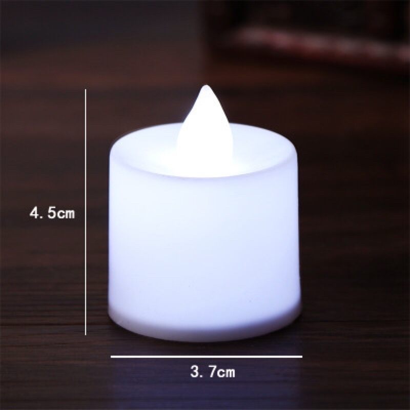 Sét 24 nến 🕯️ điện tử led trang trí ánh vàng ấm