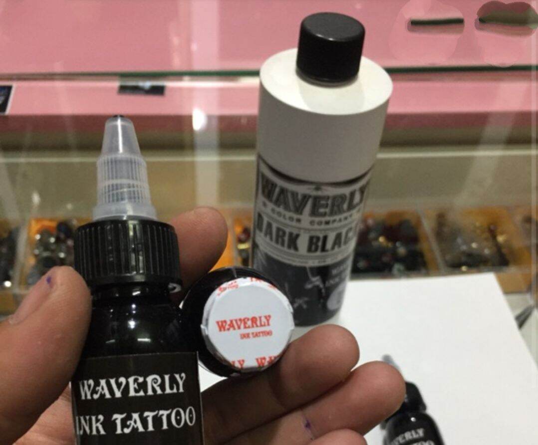 Mực xăm Waverly đen bóng 30ml