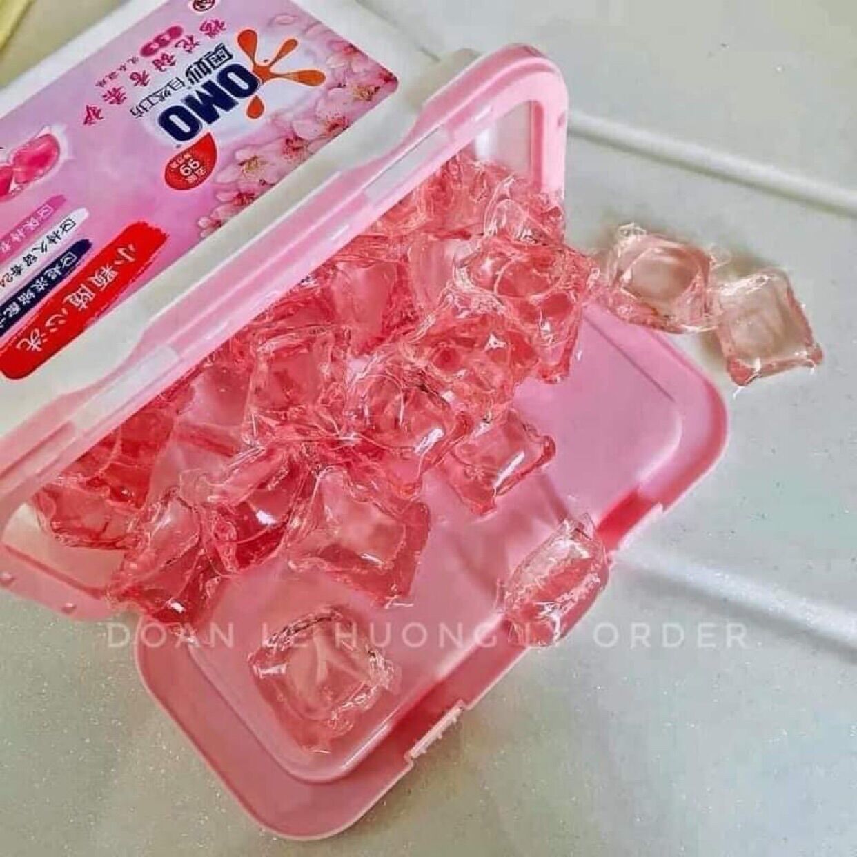 Viên giặt Omo hộp 50 viên