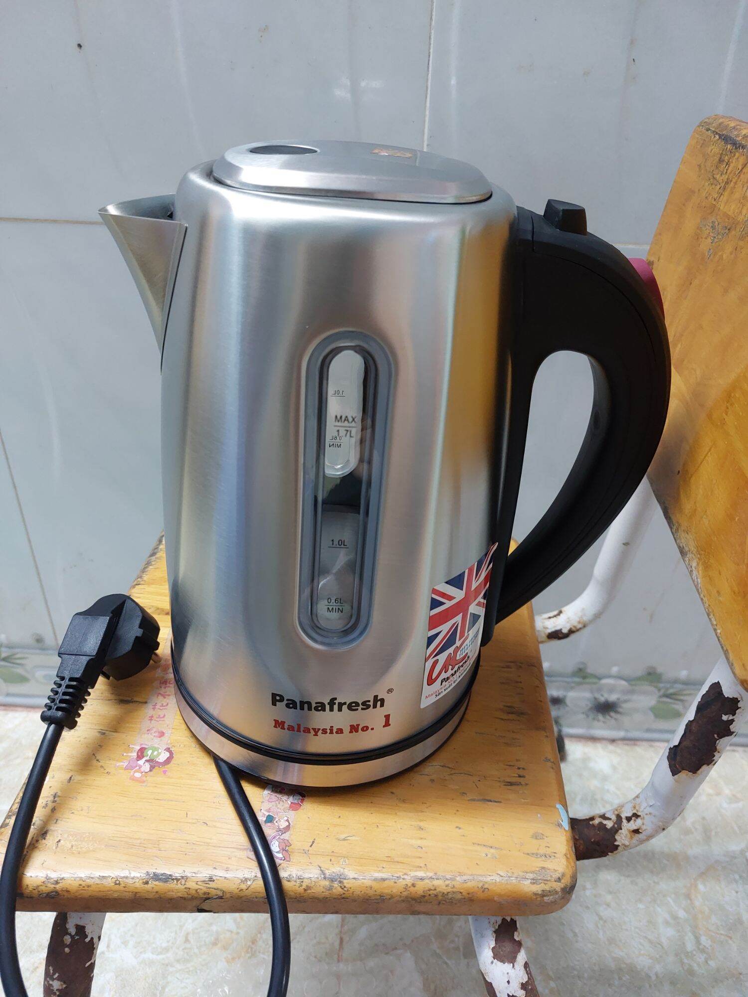 Bình nấu nước siêu tốc inox nhập khẩu malaysia