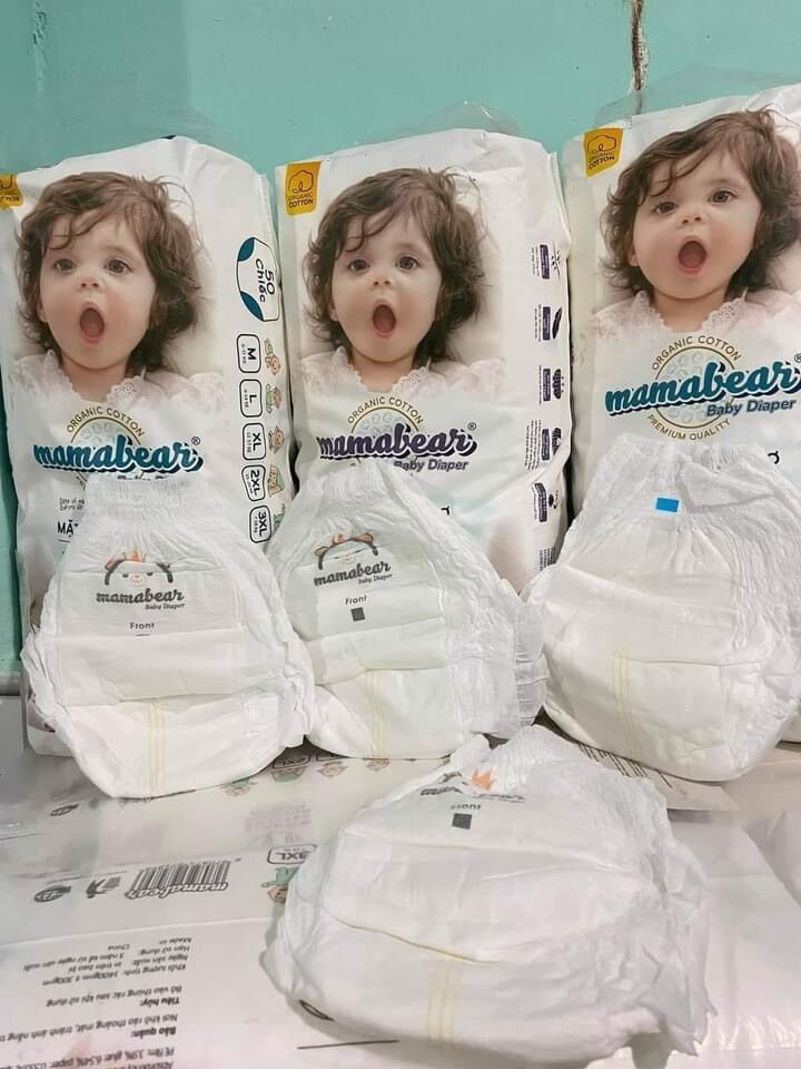 Bỉm quần mamabear đủ size m/l/xl/xxl/xxxl 100 miếng