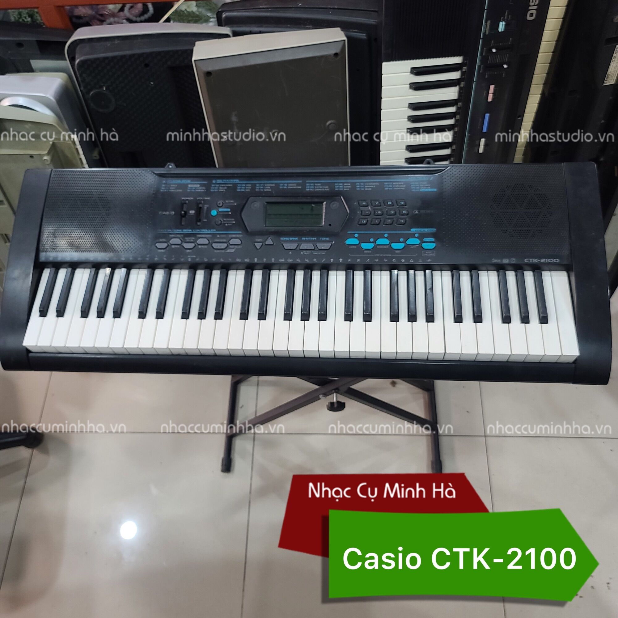 Thanh lý đàn organ casio ctk-2100 cao cấp 400 tiếng và 150 điệu rất hay