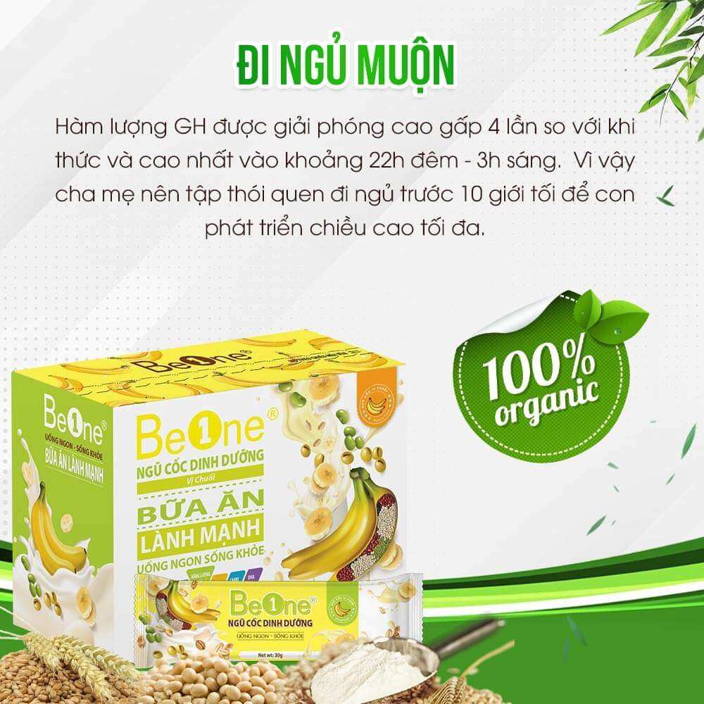 Ngũ cốc BeOne vị chuối [cam kết chính hãng]